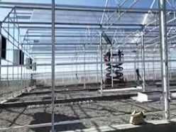 Galvanized Steel Polycarbonate Greenhouse
