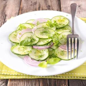 Home-grown cucumbers are unbeatably fresh and crunchy, perfect for adding to summer salads