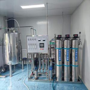 1000LPH 2000LPH Water Purification System Heavy Duty Reverse Osmosis Water Filter Machine System For Desalination Plant